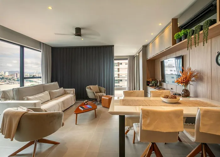 Loft Moderno C/ Vista Da Ponte Hercilio Fh8972